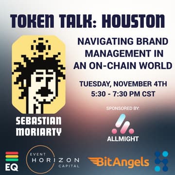 Cover Image for ALLMIGHT Token Talk: Houston Navigating Brand Management in an On-Chain World with Sebastian Moriarty