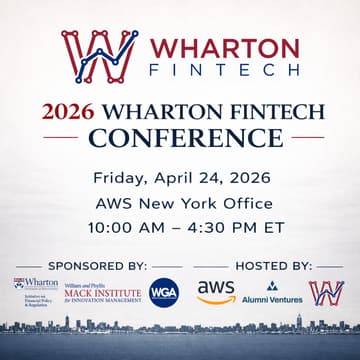 Cover Image for 2026 Wharton Fintech Conference