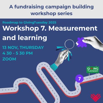 Cover Image for Roadmap to GivingTuesday workshop 7 - Measurement and learning