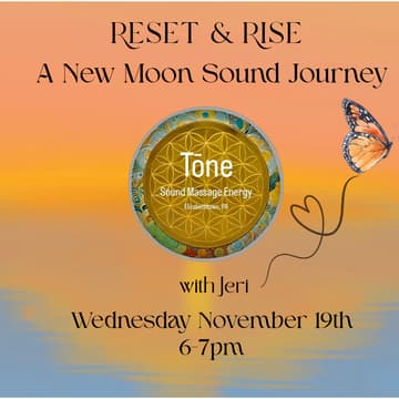 Cover Image for Reset & Rise: A New Moon Sound Journey