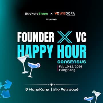 Cover Image for Founder x VC Happy Hour @ Consensus Hong Kong 2026 🇭🇰