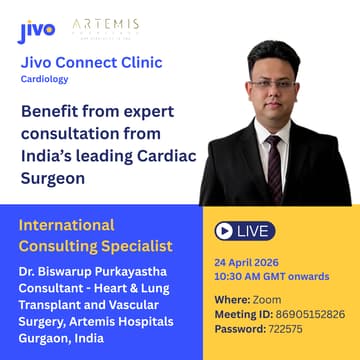 Cover Image for Jivo Connect Clinic - Cardiology