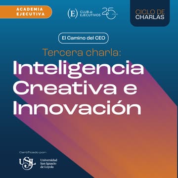 Cover Image for El tercer paso del CEO: Inteligencia Creativa e Innovación
