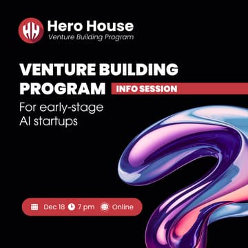 Cover Image for Venture Building Program | Info Session