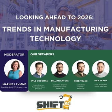 Cover Image for Looking Ahead to 2026: Trends in Manufacturing Technology