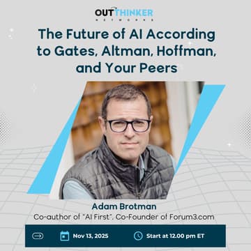 Cover Image for The Future of AI According to Gates, Altman, Hoffman, and Your Peers