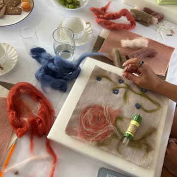 Cover Image for Needle Punching Pillow Workshop