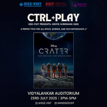 Cover Image for Ctrl + Play 🎬 by IEEE VSIT