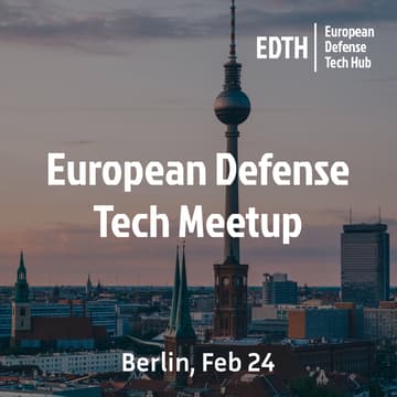 Cover Image for European Defense Tech Meetup – Berlin