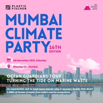 Cover Image for Mumbai Climate Party | Ocean Guardians Tour: Turning the tide on marine waste