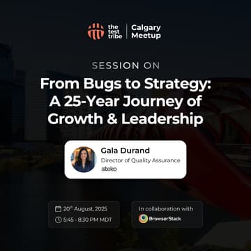 Cover Image for From Bugs to Strategy: A 25-Year Journey of Growth and Leadership | Calgary