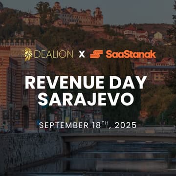 Cover Image for Revenue day Sarajevo w/ Dealion & SaaStanak