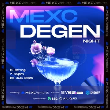 Cover Image for #MYBW2025 Bar Crawl: MEXC Degen Night