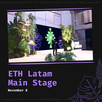 Cover Image for ETH Latam: Palco Principal - 8 de Novembro