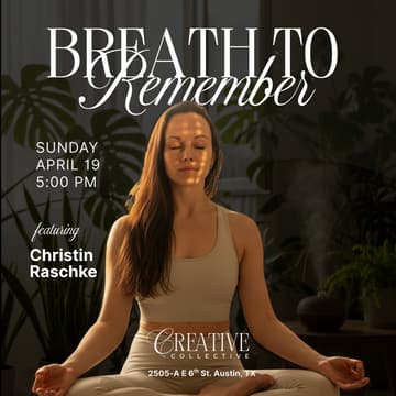 Cover Image for Breath to Remember – a psychedelic-like breathwork event