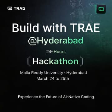 Cover Image for Build with Trae @MRU