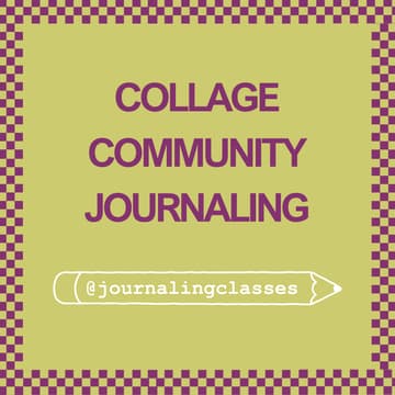 Cover Image for collage night in cozy community with mindfulness journaling