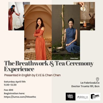 Cover Image for The Breathwork & Tea Ceremony Experience