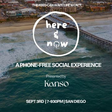 Cover Image for Here & Now: A Phone-Free Experience (San Diego)