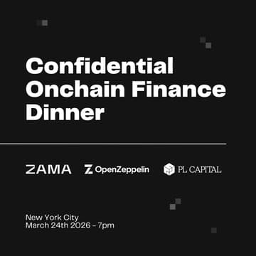 Cover Image for Confidential Onchain Finance Dinner  | Digital Asset Summit 2026 NYC