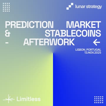 Cover Image for PREDICTION MARKET & STABLECOINS - AFTERWORK