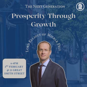 Cover Image for The Next Generation with Lord Elliot of Mickle Fell