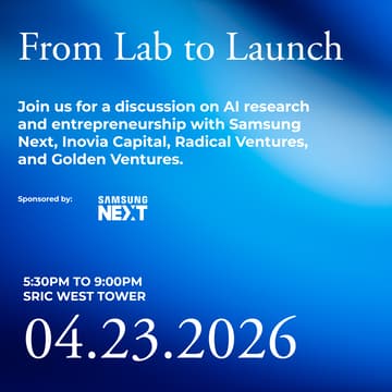 Cover Image for From Lab to Launch: Commercializing AI Research with Samsung Next, Inovia Capital, Radical Ventures, and Golden Ventures