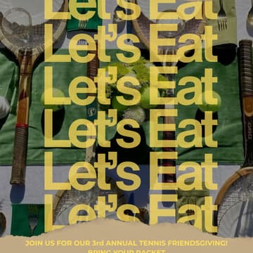 Cover Image for A Tennis Friendsgiving 2025