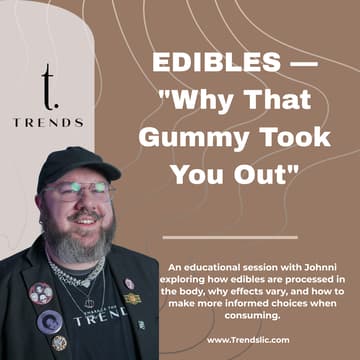 Cover Image for EDIBLES — "Why That Gummy TookYou Out"