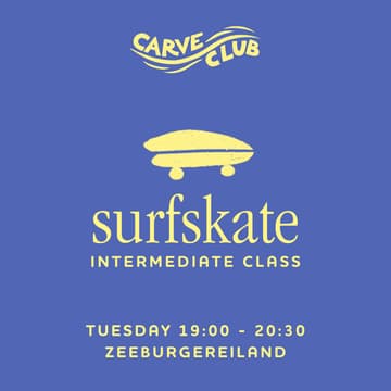 Cover Image for Tuesday Intermediate Surfskate class