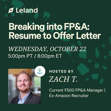 Cover Image for Breaking into FP&A: Resume to Offer Letter