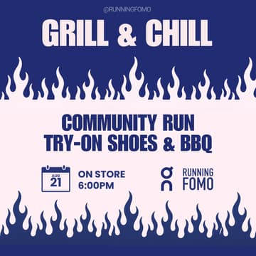 Cover Image for ☀️ Summer Grill & Chill - ON x Running FOMO 🏃‍♀️