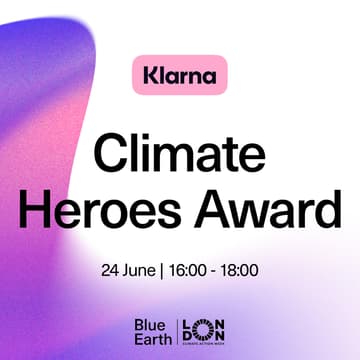 Cover Image for Klarna Climate Heroes Award