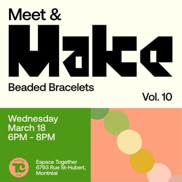 Cover Image for Meet & Make vol. 10 - Beaded Bracelets