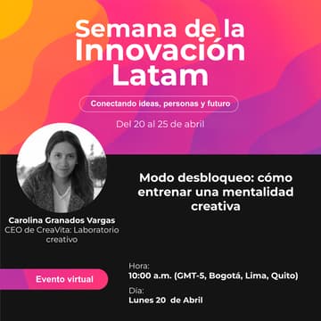Cover Image for Modo desbloqueo: cómo entrenar una mentalidad creativa