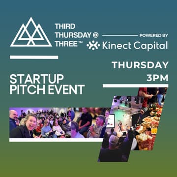 Cover Image for (June 18) Third Thursday @ Three Startup Pitch Event