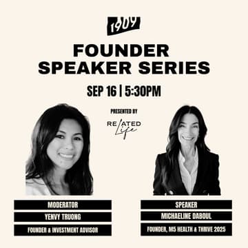 Cover Image for 1909 Founder Speaker Series