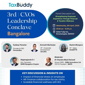 Cover Image for 3rd | CXOs Leadership Conclave - Bangalore
