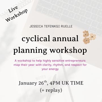 Cover Image for cyclical annual planning workshop
