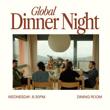 Cover Image for Global Dinner Night @ Circles House