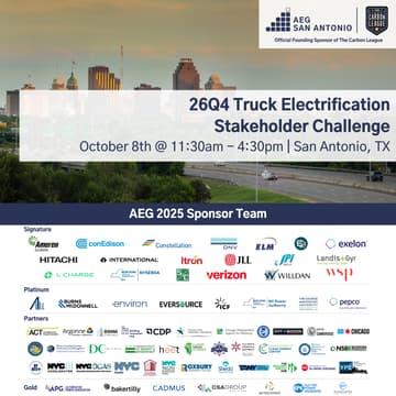 Cover Image for AEG San Antonio 26Q4 Truck Electrification Stakeholder Challenge
