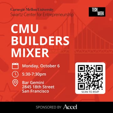 Cover Image for CMU Builders Mixer | #SFTechWeek