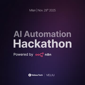 Cover Image for AI Automation Hackathon powered by n8n - Milan