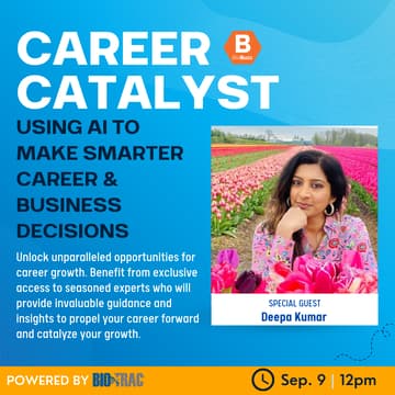 Cover Image for Career Catalyst: Using AI to Make Smarter Career & Business Decisions