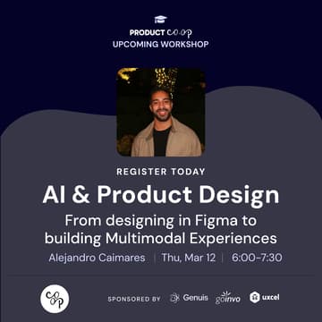 Cover Image for AI & Product Design: From designing in Figma to building Multimodal Experiences