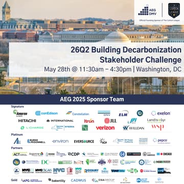 Cover Image for AEG DMV 26Q2 Building Decarbonization Stakeholder Challenge