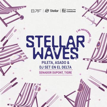 Cover Image for Stellar Waves: Pileta, Asado & DJ Set en el Delta