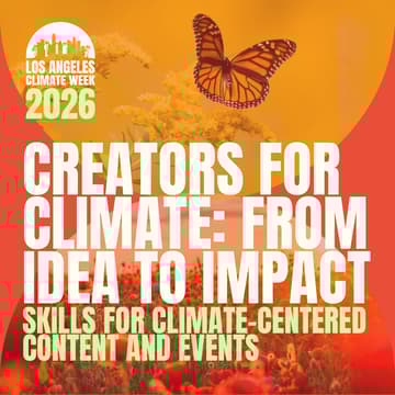 Cover Image for Creators for Climate: From Idea to Impact – Skills for Climate-Centered Content and Events