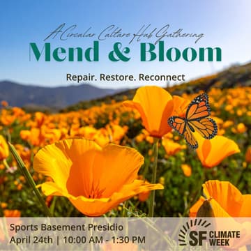 Cover Image for Mend & Bloom - Climate Cafe + Marketplace by Circular Culture Hub ™️