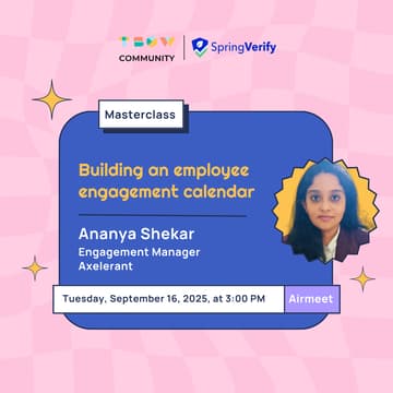 Cover Image for Building an employee engagement calendar